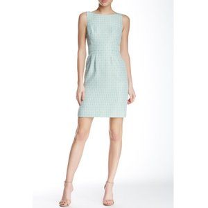NWOT Tahari ASL Green Jacquard Dress Size 8